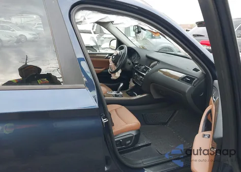 2015 BMW X3 xDrive28I из США, поврежденный, VIN 5UXWX9C52F0D54615